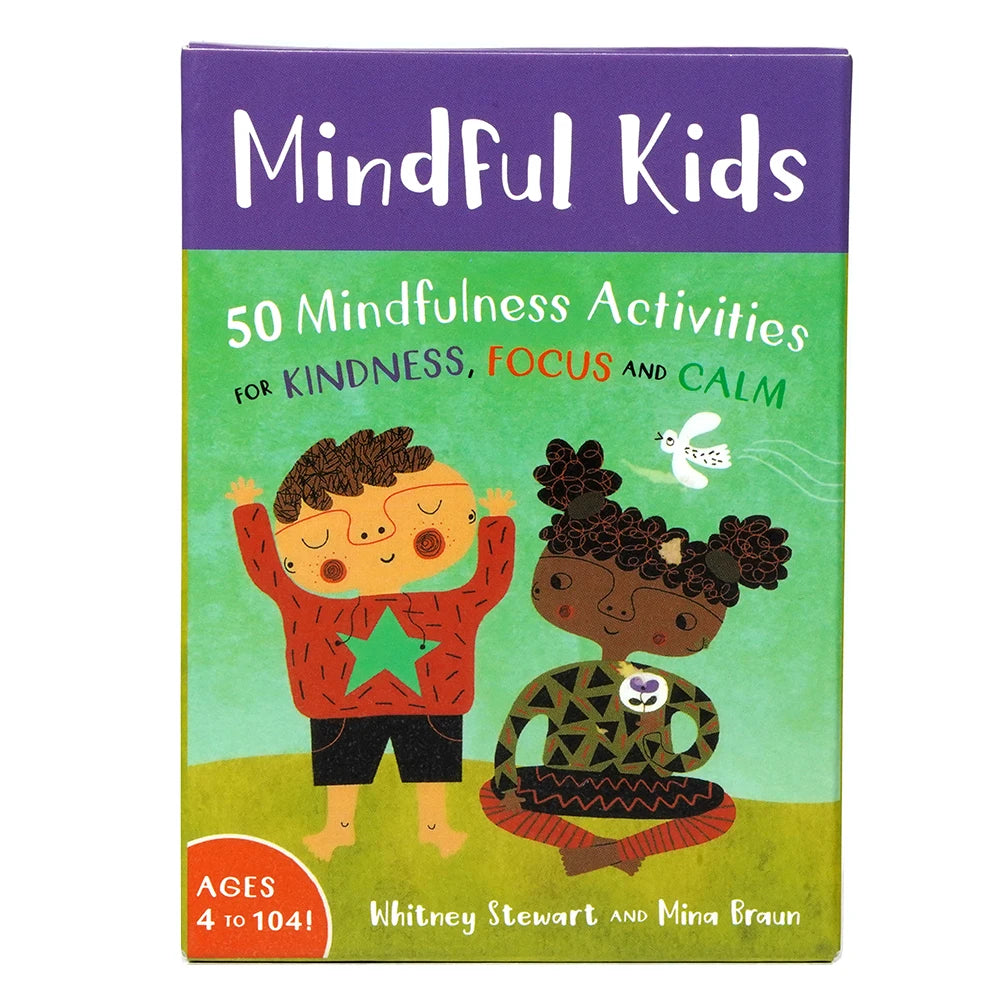 Mindful Kids Card Game – 50 Mindfulness Activities for Kindness, Focus, and Calm