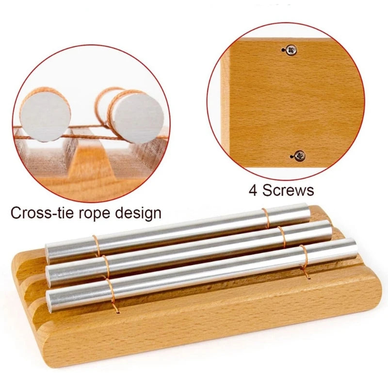 Meditation Chimes with Mallet – Ideal for Meditation, Yoga, and Classroom Mindfulness