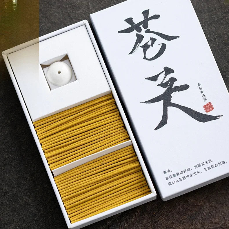 100pcs Japanese Short Thread Incense In 4 Scents