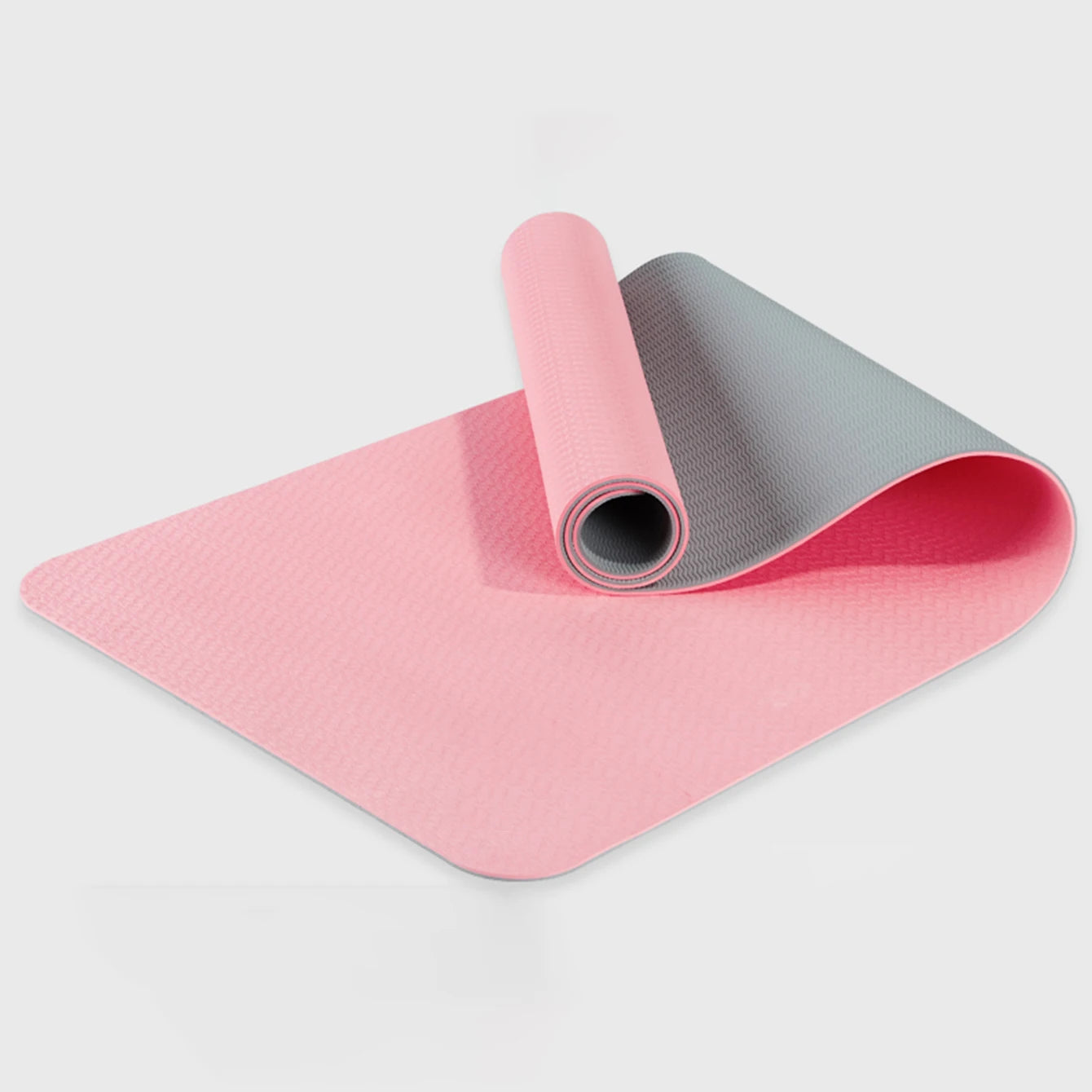 Eco-Friendly Yoga Mat with Strap