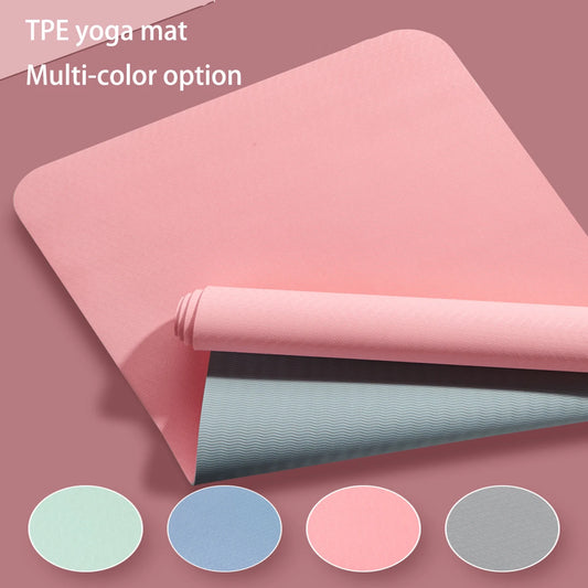 Eco-Friendly Yoga Mat with Strap