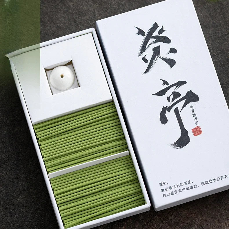 100pcs Japanese Short Thread Incense In 4 Scents