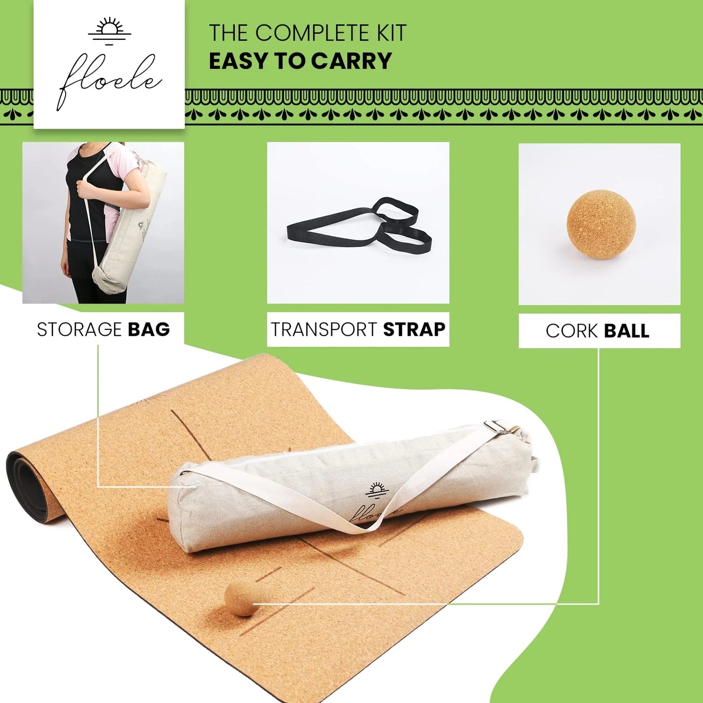 Eco Friendly Cork Yoga Mat